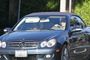 Katie Holmes Looks Cool in a Mercedes-Benz CLK