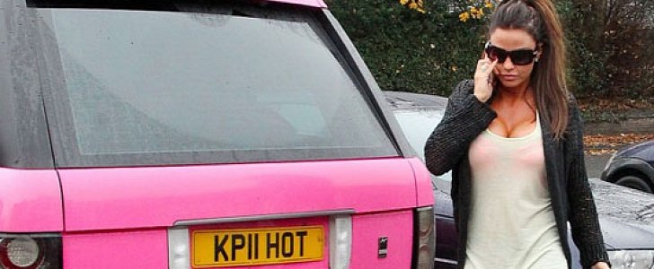 Katie Price crashed her pink Range Rover in London, got arrested for DUI