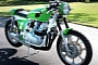 Kawasaki KZ750 Cafe-Racer - Green Is Forever