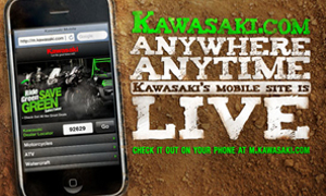 Kawasaki Launches Mobile Website