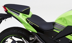 Kawasaki Ninja 300 Receives Custom Corbin Seats