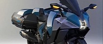 Kawasaki Showcases First Hydrogen-Powered Motorcycle Prototype