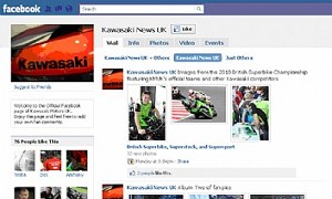 Kawasaki UK Relaunches Facebook Fan Page