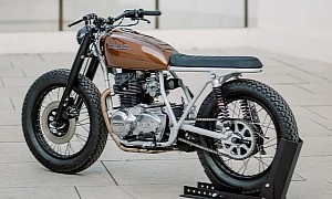 Kawasaki Z400 Nutella Racer Looks Just as Tasty as Its Name Would Suggest