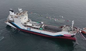 Kawasaki’s Liquid Hydrogen Transport Ship Is World’s First, Biggest Irony Ever