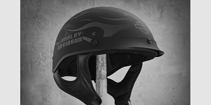 Certain H-D half helmets are recalled. Image for illustrative purpose only.