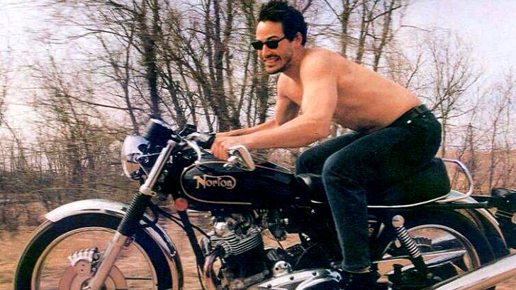 Keanu Reeves loves motorcycles