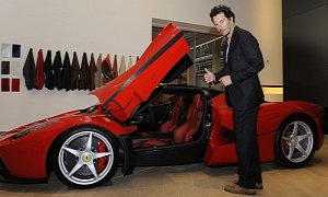 Keanu Reeves Visits Ferrari Headquarters, Drives 488 GTB and California T