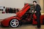 Keanu Reeves Visits Ferrari Headquarters, Drives 488 GTB and California T