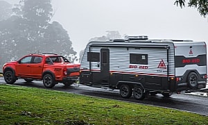 Keep Out the Crocs and Live Like a True Digital Nomad With Big Red Travel Trailers