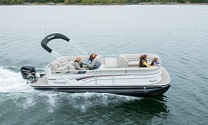 Keep Your Family Cooled Off This Summer With the Affordable 220C Pontoon Boat
