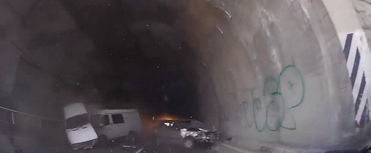 Tunnel accident