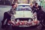Kelly Brook Poses Next to a Hindustan Ambassador: Sexy and Funny
