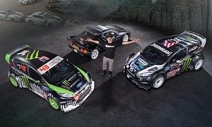 Ken Block's Ford RS200, Gymkhana 3 Fiesta, and Fiesta ST RX43 Are Up for Grabs