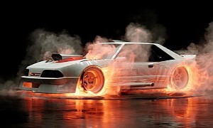 Ken Block's Hoonifox Will Become Real but First Turns Into Flaming, Artsy NFT