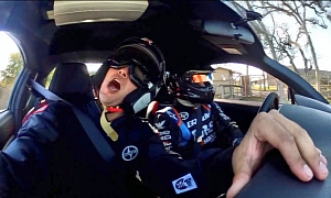 Ken Gushi Drifting the Bejesus Out of Some Geeks in a Scion FR-S