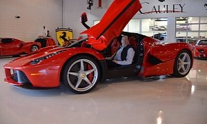 Ken Lingenfelter Adds a Red LaFerrari to His Jaw-Dropping Collection