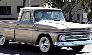 Kendall Jenner and Hailey Bieber Go Vintage, Drive Around In a Chevy C10
