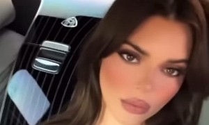 Kendall Jenner Shares Glimpse of Her Mercedes-Maybach on the Way to The Kardashians Event