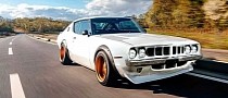 “Kenmeri” 1973 Nissan Skyline GT-R Takes a Crack Dose of 'Cuda to Enjoy the Sights