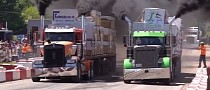 Kenworth W900 Semi Has More Power Than a Bugatti, Breaks Laws of Physics During Drag Race