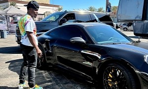 Kevin Hart Calls Himself a “Car Lover” As He Poses with New Porsche 911 Turbo S