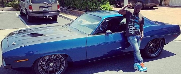Kevin Hart and the 1970 "Menace" Plymouth Barracuda by SpeedKore  