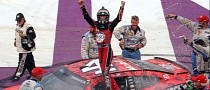 Kevin Harvick streaked to win at Michigan to end a streak