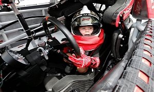 Kevin Harvick’s Son Drives a Dune Buggy Go-Kart, and He's Adorable