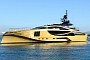 Khalilah, the Golden Superyacht at the Crossroads Between Opulence and Innovation