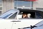 Khloe Kardashian Seen Driving a Rolls-Royce Phantom Drophead