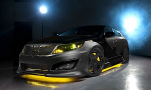 Kia Builds Batman-Themed Optima Sedan to Battle Hunger