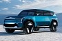 Kia Concept EV9 Previews Upcoming Fully Electric SUV, Looks Like a Cyberpunk Telluride