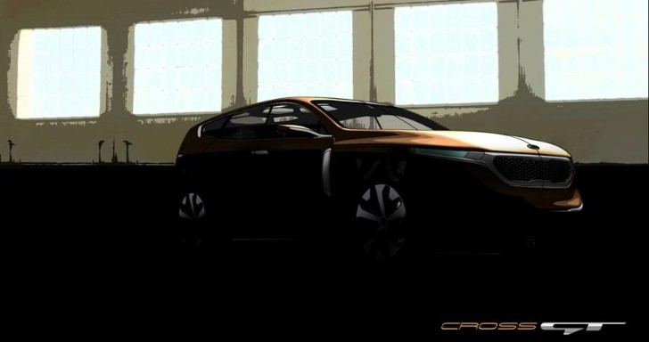 Kia Cross GT Concept teaser