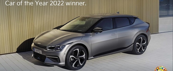 2022 European Car of the Year, the Kia EV6
