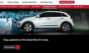 Kia Niro EV Listed On U.S. Website, Coming Winter 2018