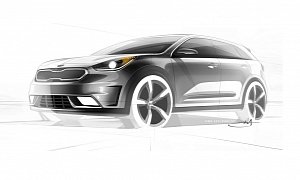 Kia Niro First Teaser Photos Show Baby Sportage, Hybrid Crossover to Debut in Early 2016