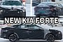 Kia Prepping New Forte (K4), Compact Sedan Spied in Europe Looking Like a Four-Door Coupe