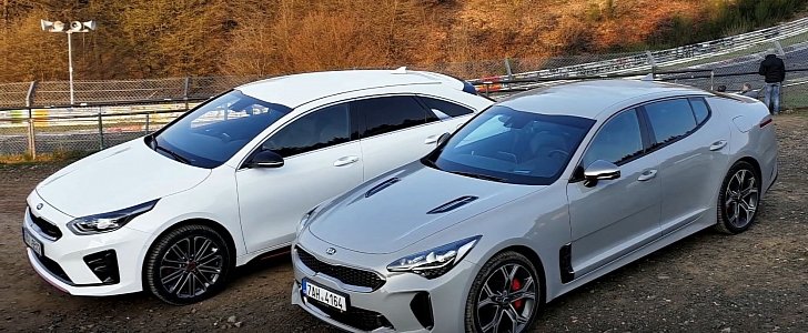 Kia Proceed GT Takes to the Nurburgring, Gets Chased by Stinger GT