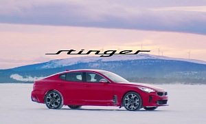 Kia Puts The Stinger Through Its Paces At -35 Degrees Celsius