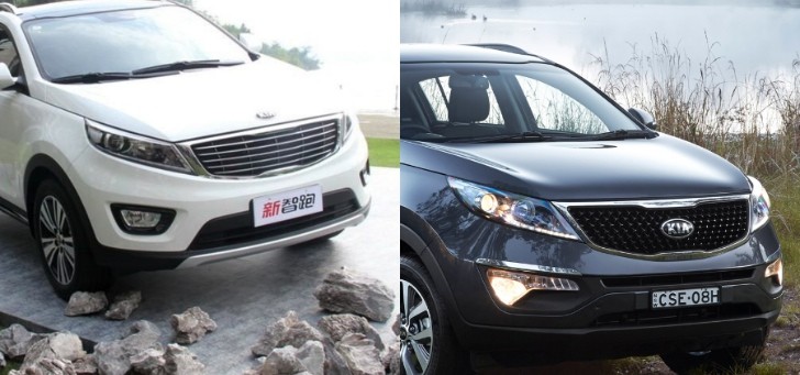 Kia Sportage SUV Gets New Facelift with Sorento Looks for Chinese Launch