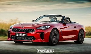 Kia Stinger GT Cabriolet is the BMW Z4 Rival Nobody Expects
