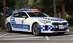 Kia Stinger GT Reports For Highway Patrol Duty In Australia