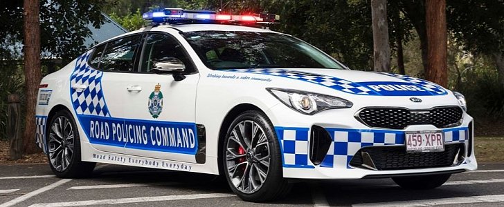Australia police Kia Stinger GT