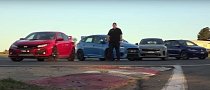 Kia Stinger GT Takes on Civic Type R, Focus RS and Golf R