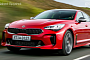 Kia Stinger Rendered With Mild Facelift, Will Get New 2.5L and 3.5L Engines