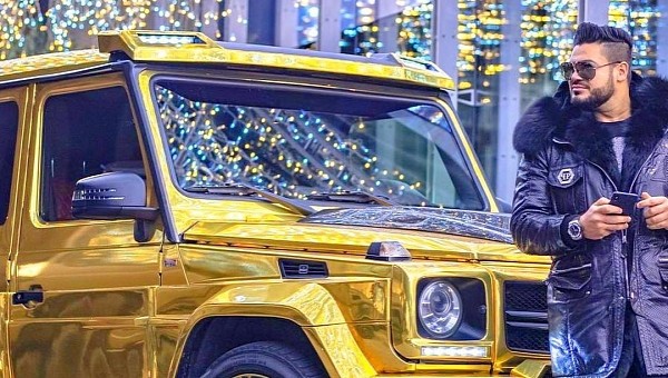 Riyadh Al-Azzawi's Gold G-Wagen