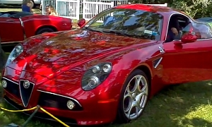 Kid's Reaction Says it All - Alfa Romeo 8C Is a 'Cool Car'