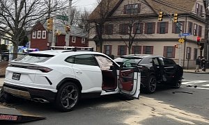 Kids Steal 2 Lamborghini Uruses From Dealership, Crash Into Each Other