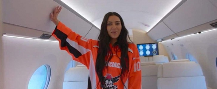 Kim Kardashian's jet